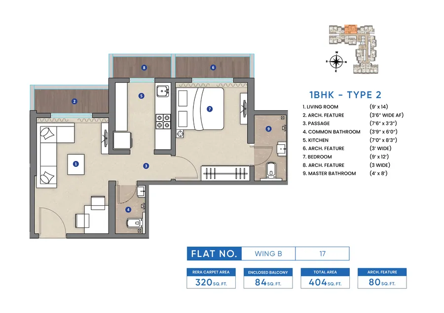 1/2 BHK Flats in Borivali East 