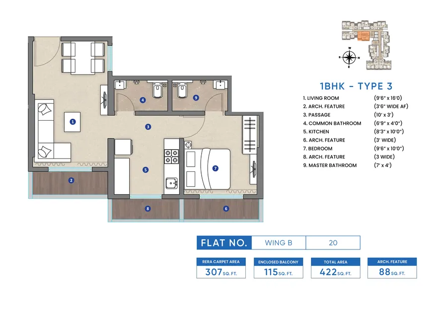 1/2 BHK Flats in Borivali East 